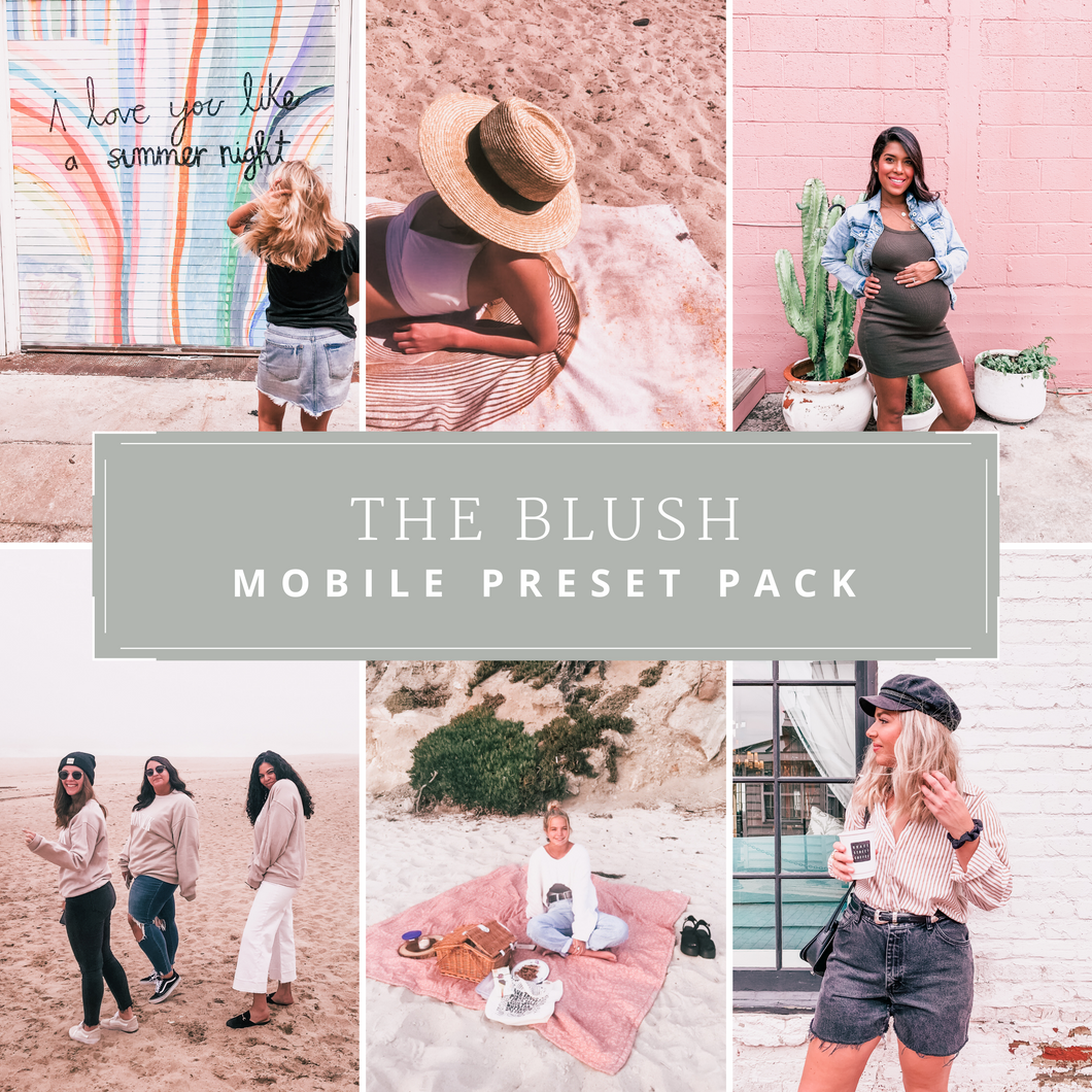 The Blush Mobile Preset Pack