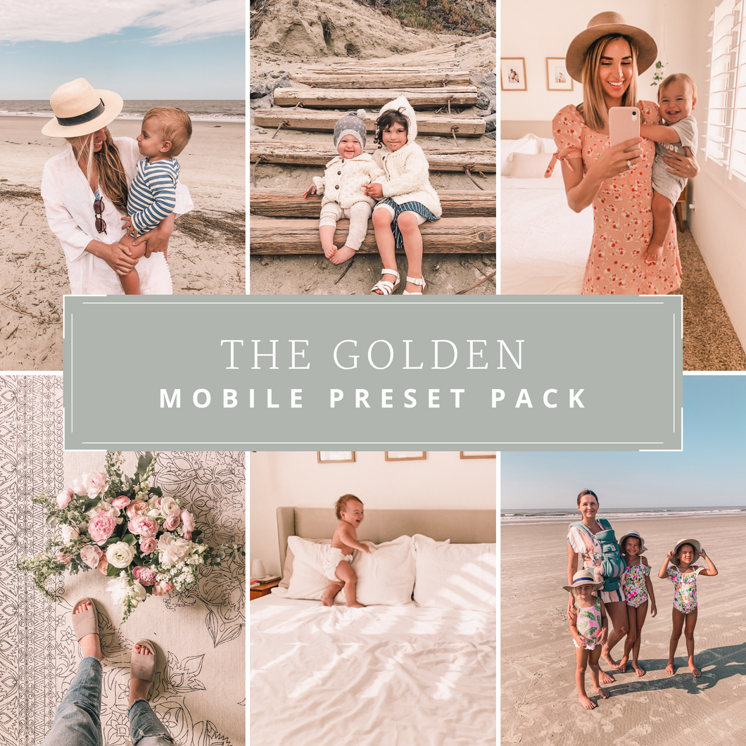 The Golden Mobile Preset Pack