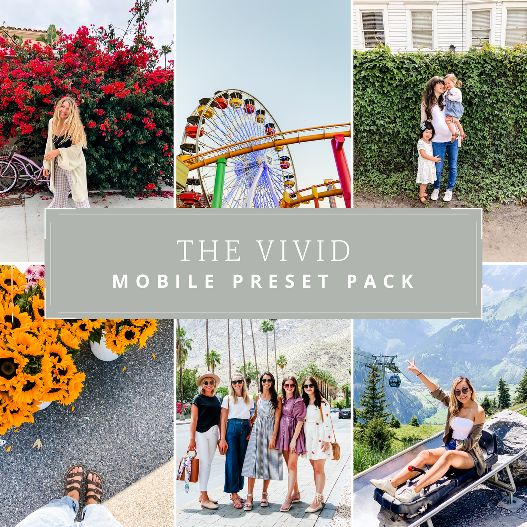 The Vivid Mobile Preset Pack