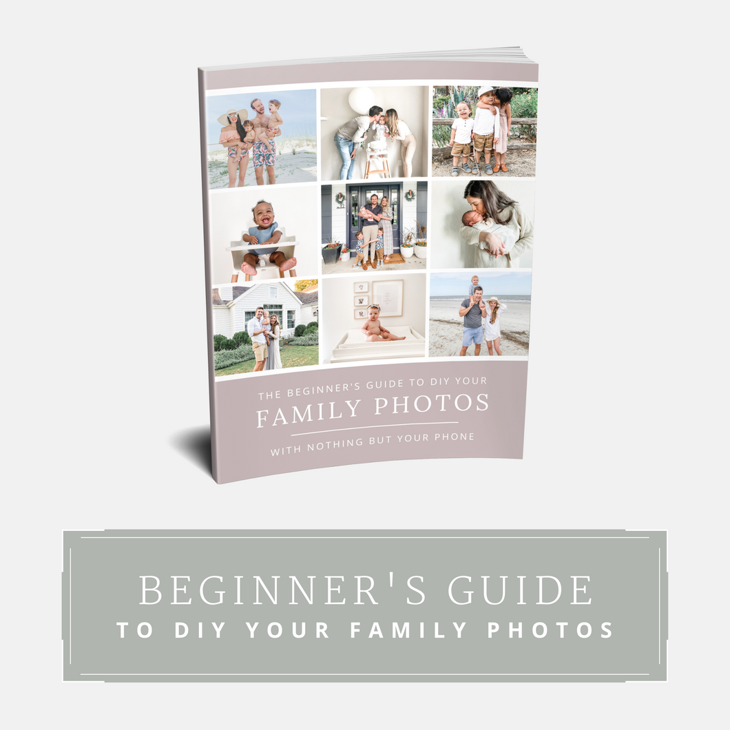 Beginner’s Guide to DIY Your Family Photos