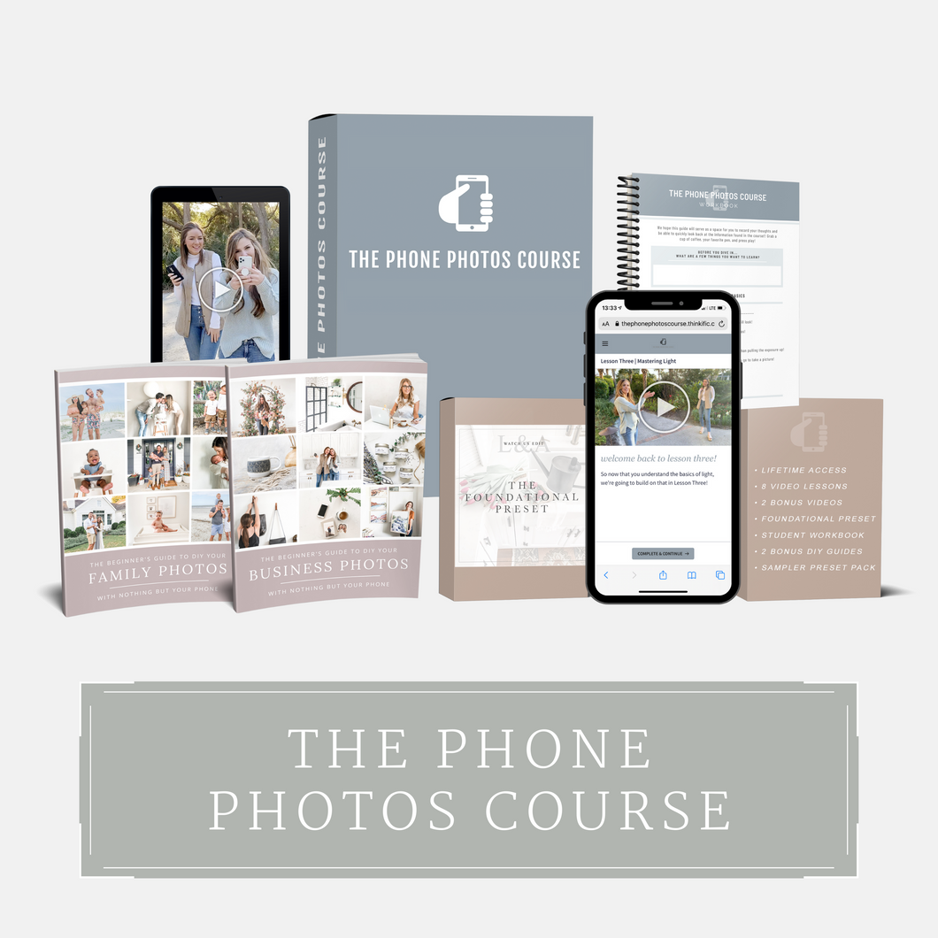 The Phone Photos Course