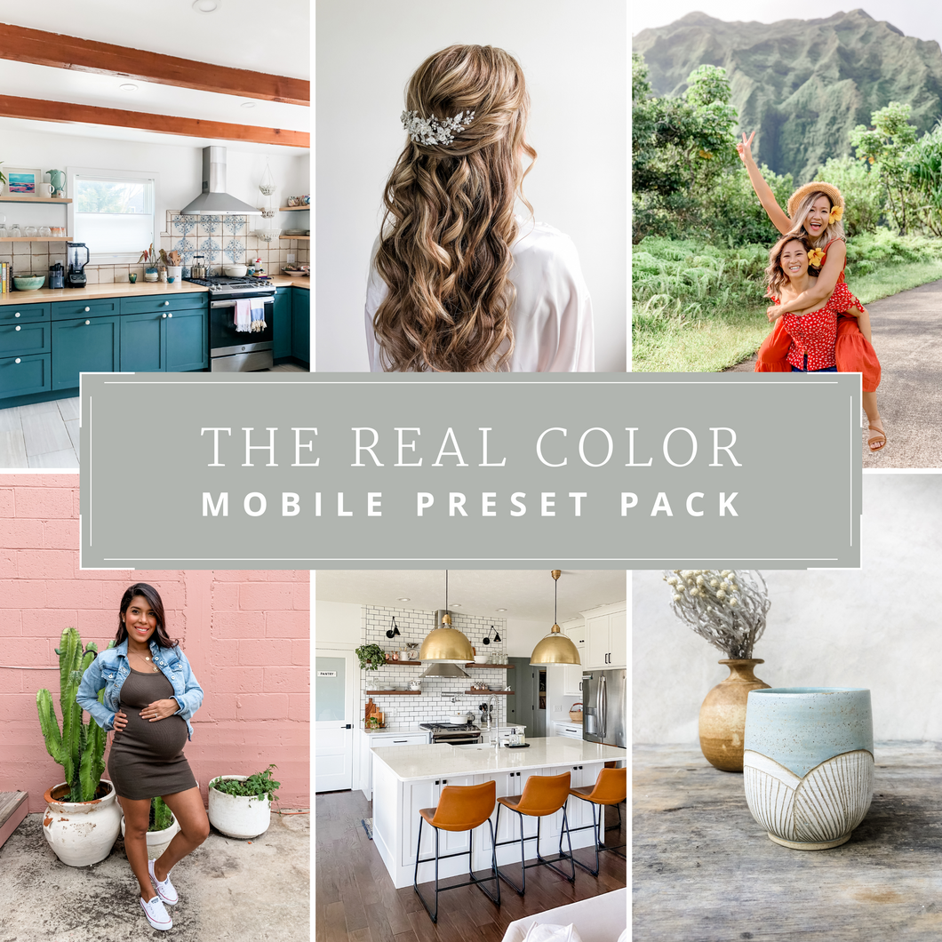 The Real Color Mobile Preset Pack