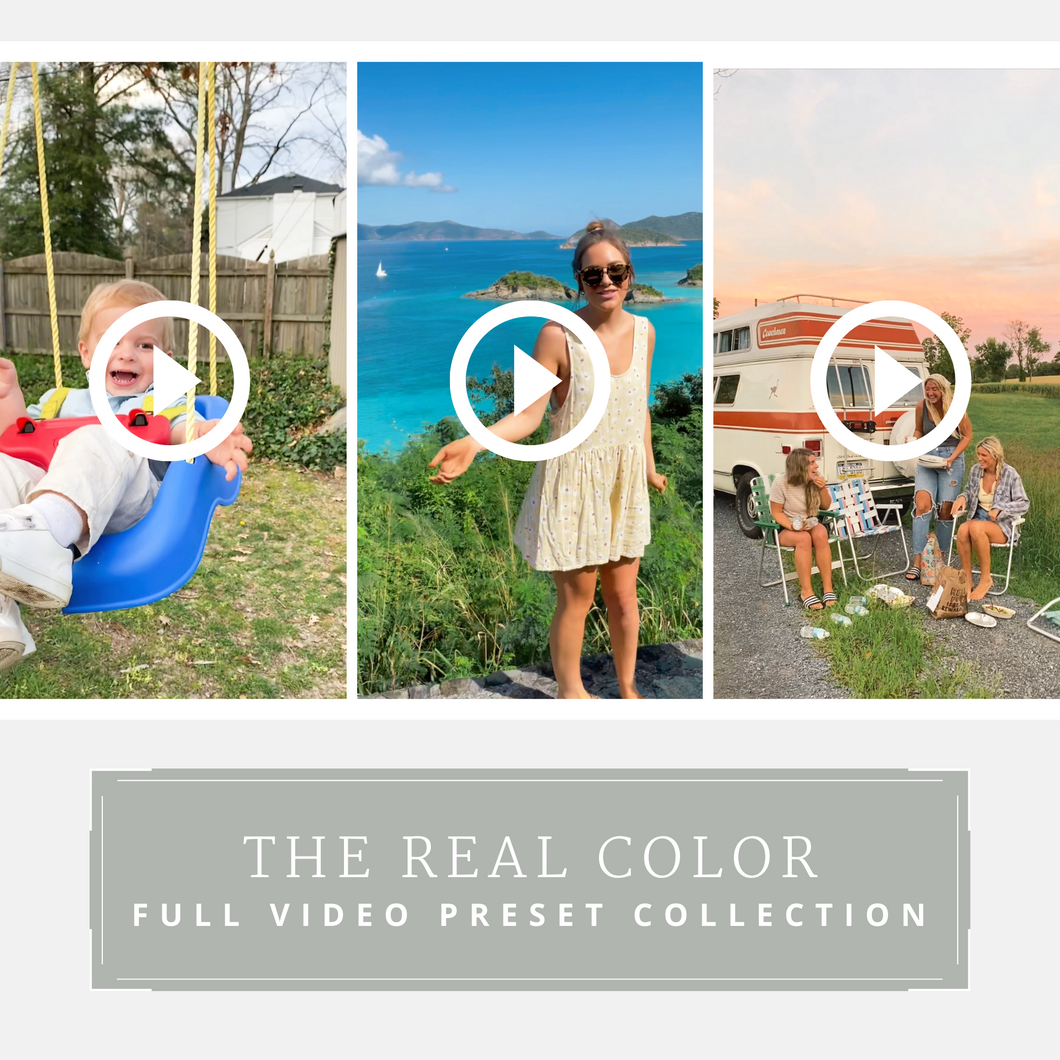 The Real Color Video Presets