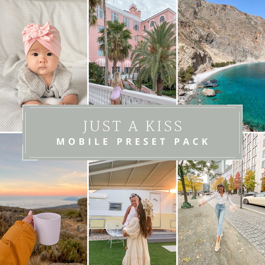Just A Kiss Mobile Preset Pack